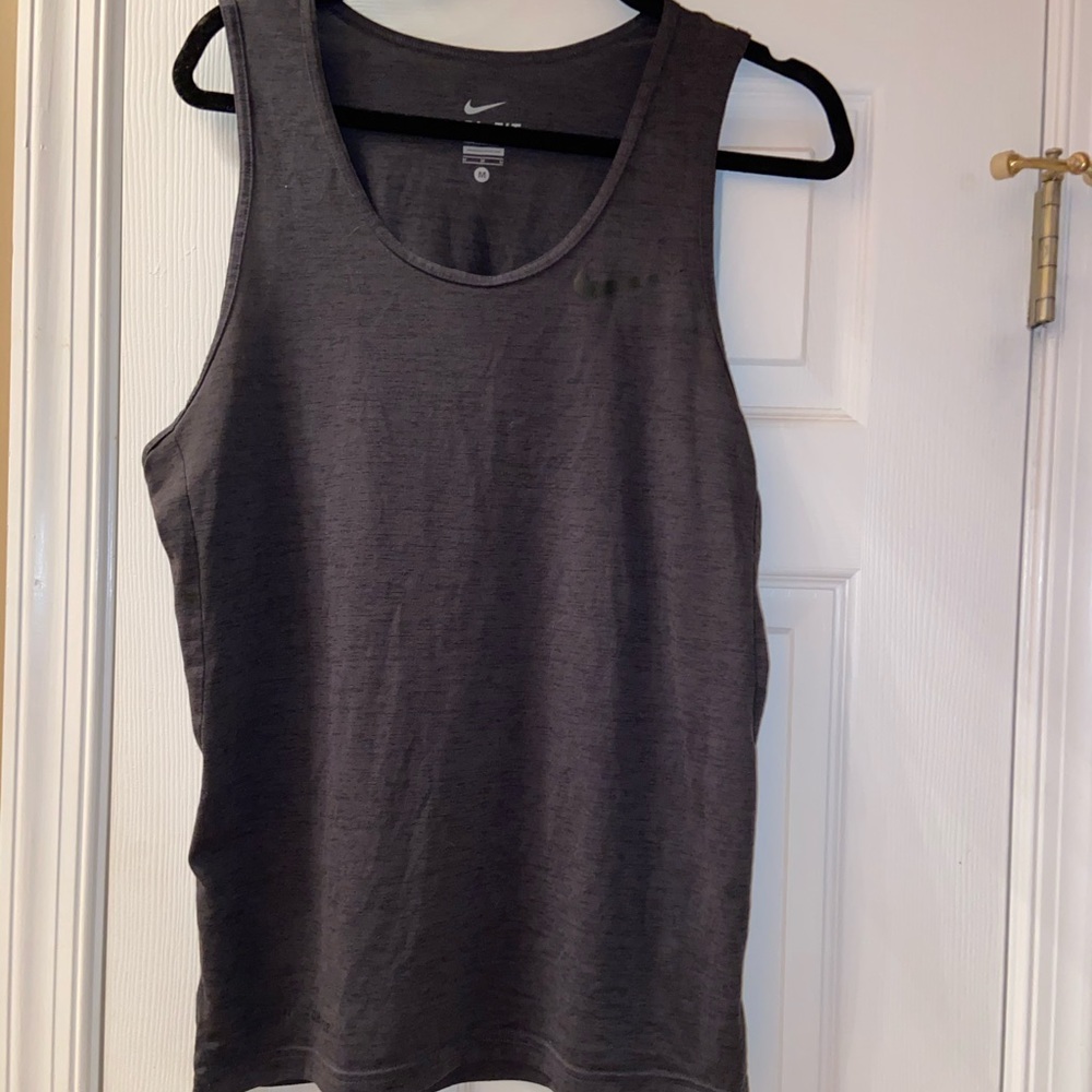 Nike gray unisex tank top size Medium - Picture 1 of 1